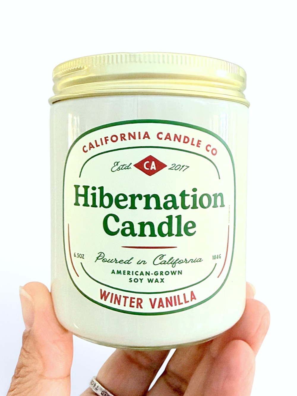 Leoben Company Hibernation Candle Winter Vanilla Luxury Scented Candle (Cream)